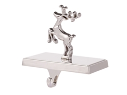 Soporte Ergonómico De Metal Plateado Para Medias, Para Uso Diario.