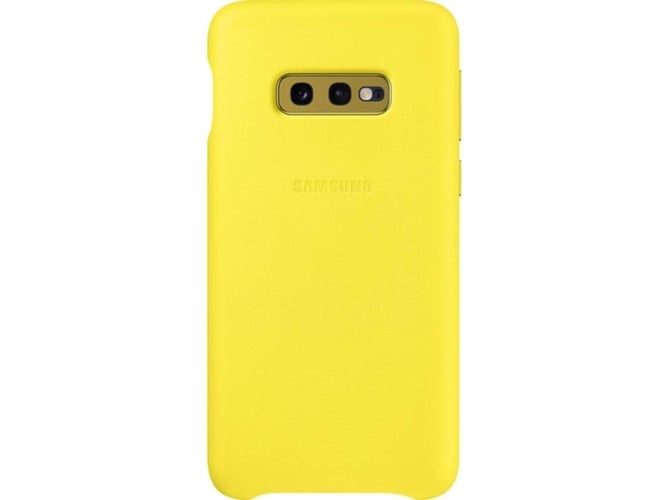 Carcasa SAMSUNG Galaxy S10E Piel Amarillo