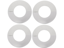 Embellecedores Decorativos De Acero Para Tuberías (4 Piezas)
