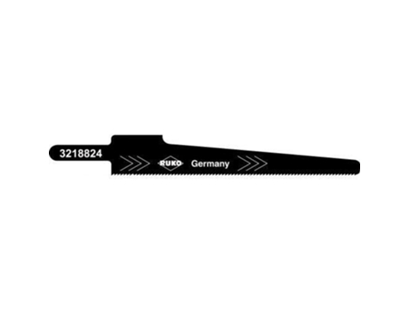 Pack de 5 sierras de calar acero de corte ultra rápido para sierras neumáticas de carrocería, 96 mm (paso 0,8 mm) RUKO