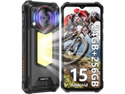 Smartphone OUKITEL WP53 Pro - Resistente IP68/IP69K, pantalla de 6,52'', cámara de 50 MP con linterna de 900 lúmenes.