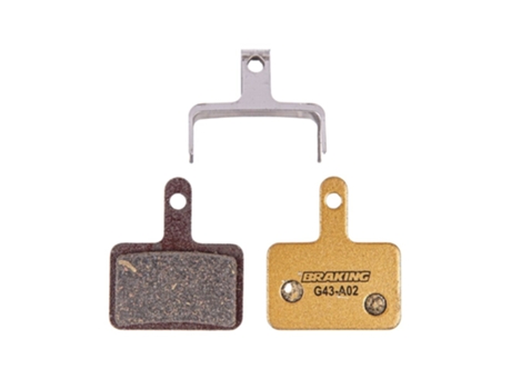 Pastilla de freno BRAKING P20 Shimano Deore