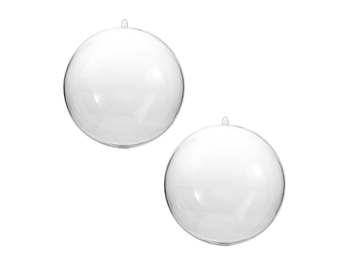 Bolas de acrílico transparente rellenables para decoración de fiestas NEVEANCE