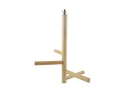 Percha De Madera Para Loros Y Aves, Soporte De Pájaro Y Palo De Percha