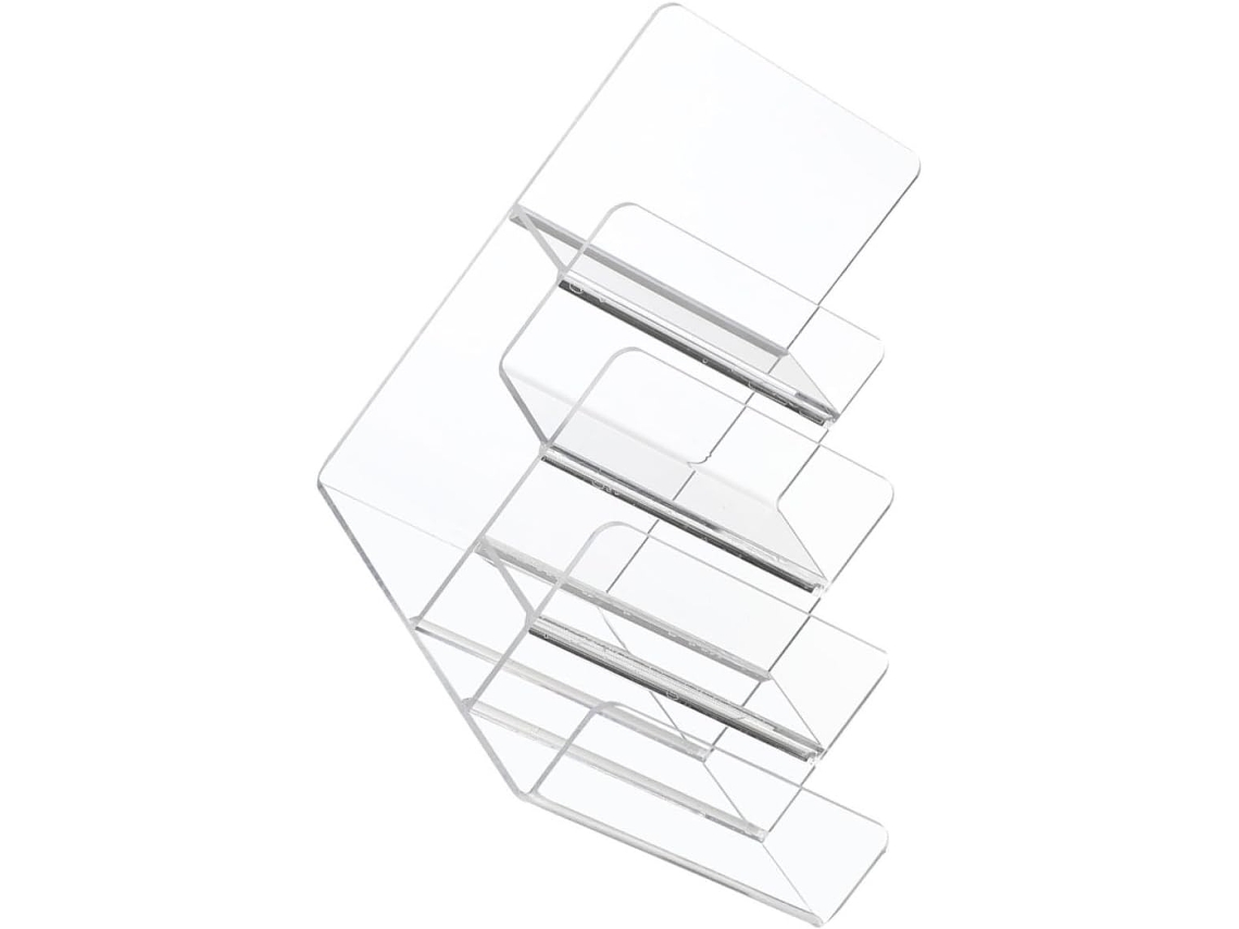 Besportble Expositor De Acrílico De Varios Niveles Healeved Para Joyería Y Accesorios Y Acrílico 22.00 X 16...