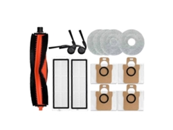 Accesorios para la aspiradora robot S40 Pro / OV71GL: Cepillo lateral principal, paño de limpieza, filtro, bolsa de polvo de repuesto.