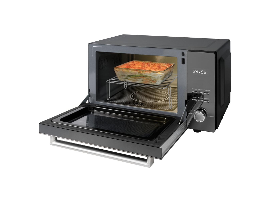 Microondas PROFICOOK MWG1204 (23 L - Con Grill - Inox