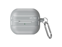 Funda CZHHMART para Samsung Galaxy Buds 3 Pro / Buds 3 con cierre de seguridad de camuflaje (caqui)