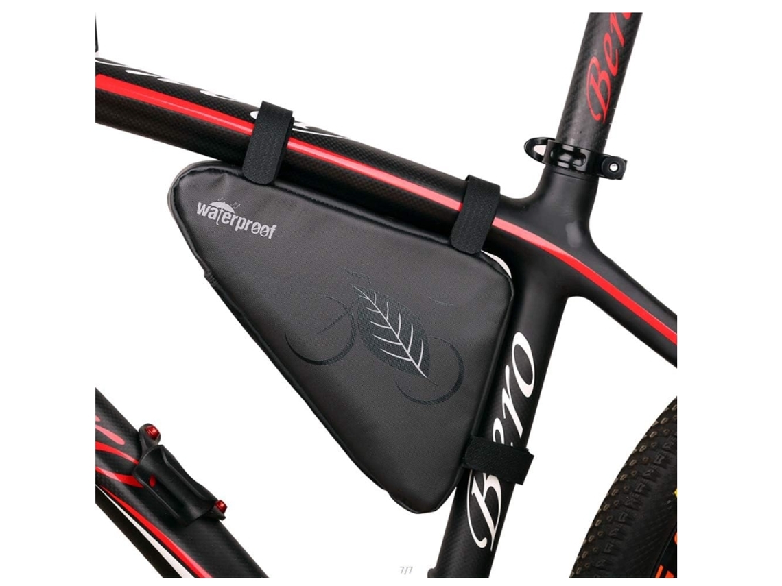 Bolsa para cuadro de bicicleta impermeable de gran capacidad Zxcb240331 7zzy Black Gusshious