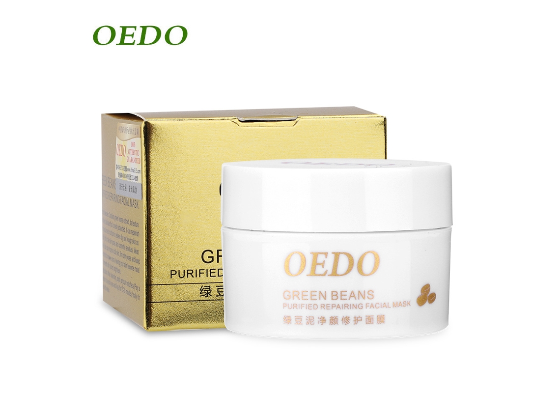 Crema facial blanqueadora e hidratante con frijoles mungo