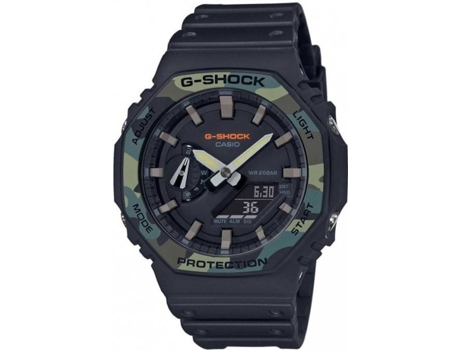 Reloj Digital CASIO Hombre (Goma - Negro)
