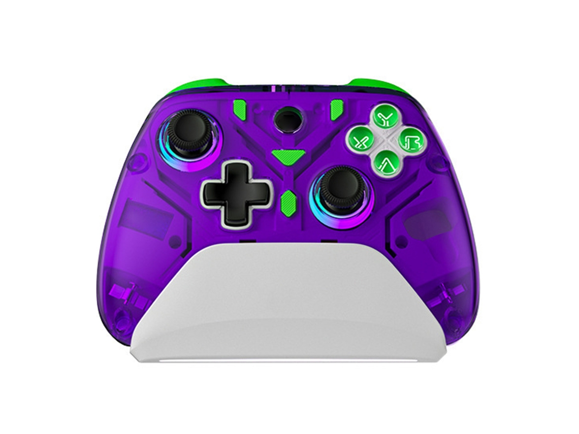 Controlador De Juegos Inalámbrico Con Base De Carga, Joysticks De Efecto Hall Y Iluminación Rgb