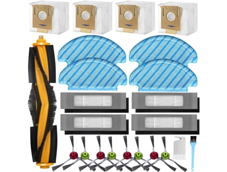 19 piezas accesorios Ecovacs Deebot OZMO 920, 950, T5, T8 AIVI Max Multicolor