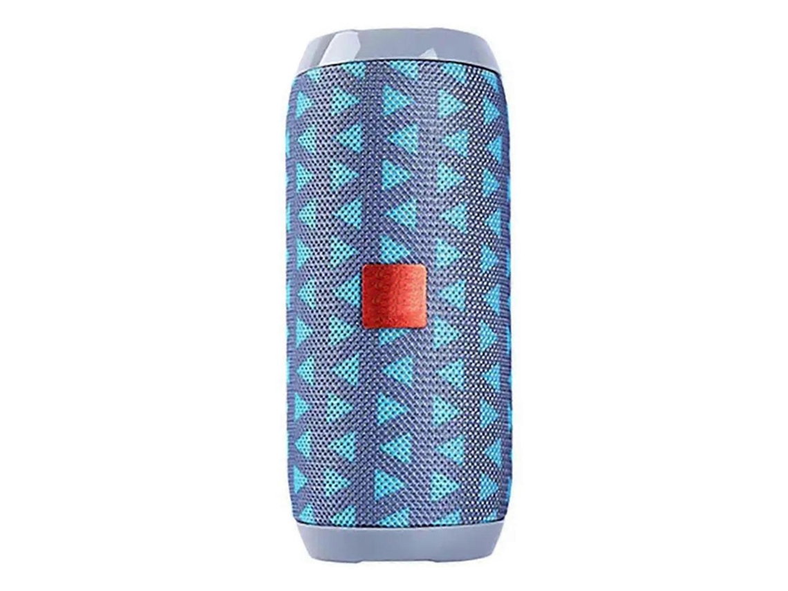 Altavoz Bluetooth portátil con entrada auxiliar, reproductor de MP3, radio FM, altavoz de graves inalámbrico, compatible con dispositivos Chennnls de tamaño pequeño.