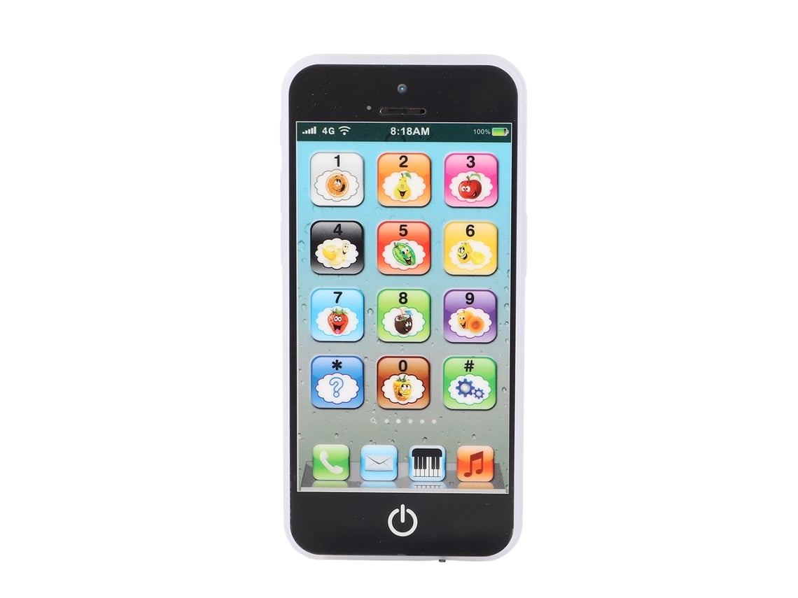 Ats-juguete Teléfono Para Bebé Con Música Y Aprendizaje De Inglés, Juguete Educativo Para Niños Regalo