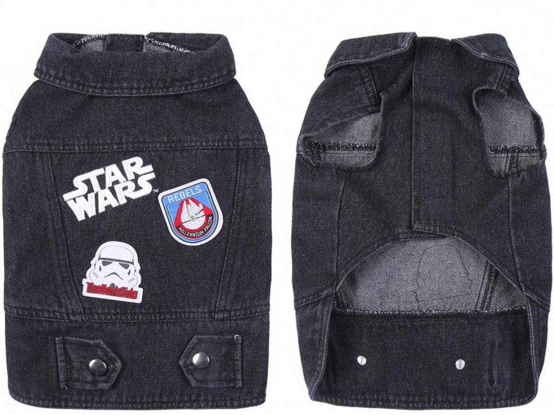 Kit de Fan DISNEY & WARNER BROS Star Wars - Cap para Tutor y Abrigo Vaquero para Perro (Talla: XS )