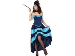 Disfraz de Mujer ATOSA bailarina azul (Tam: ML)