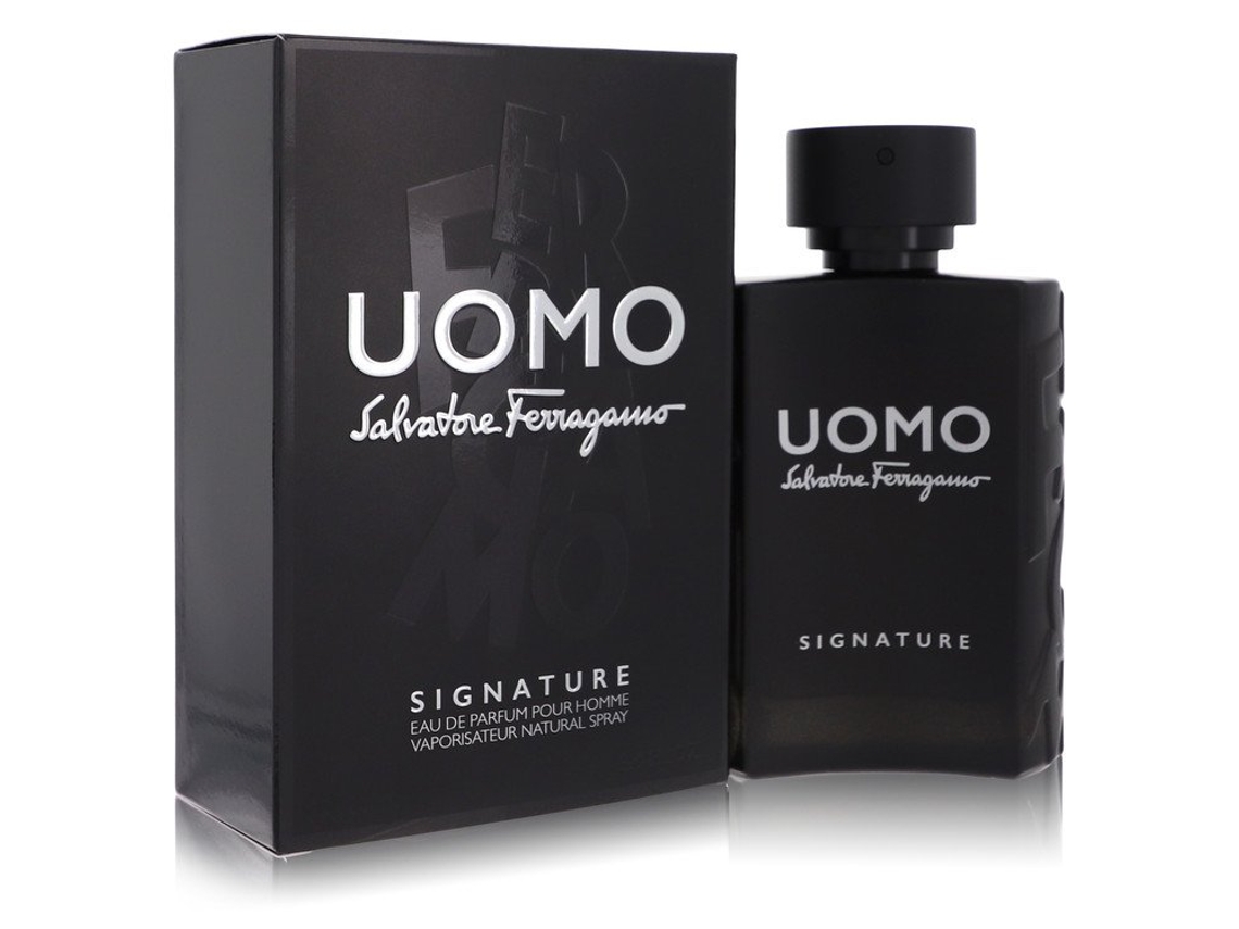 Perfume Masculino SALVATORE FERRAGAMO Uomo Signature SALVATORE FERRAGAMO Eau De Parfum 3.4 oz for Men (100 ml)