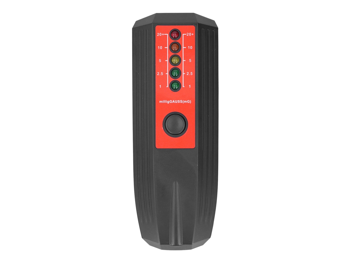 Medidor De Campos Electromagnéticos Portátil, Detector De Campos Magnéticos, Comprobador De Radiación Electromagnética Con 5 Indicadores Led.
