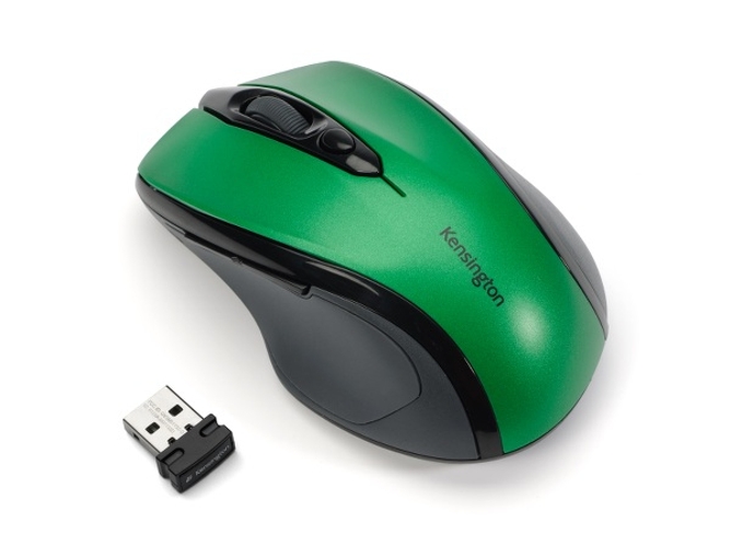Ratón KENSINGTON Pro (Inalámbrico - Óptico - 1750 dpi - Verde)