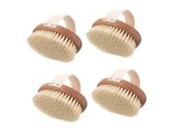 Juego de 4 toallas de baño cómodas y prácticas.