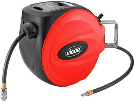VIGOR V7143-10 Enrollador de Manguera 15000 Mm