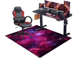 Tapete Cadeira Gamer Protetor Piso Escritório Antiderrapante 70 X 100 Cm Pisos Duros | Cadeiras