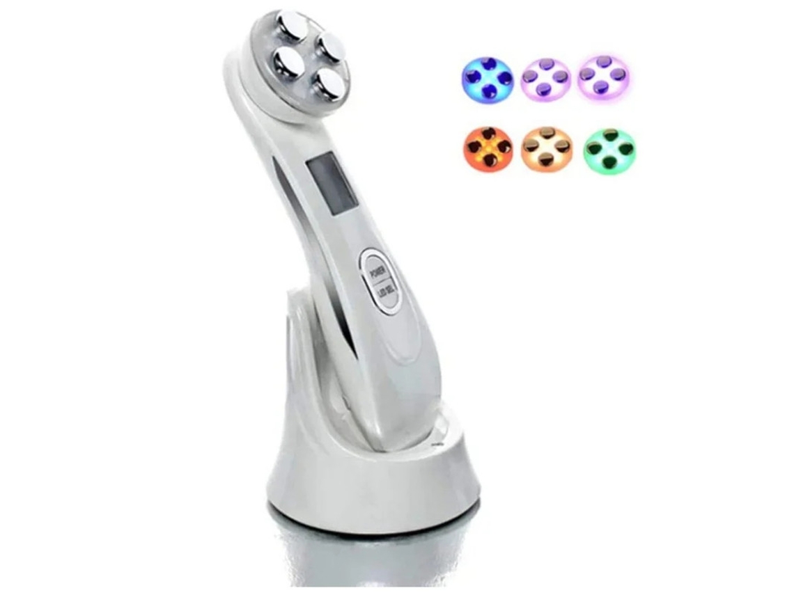 Instrumento de belleza Yizhood RF EMS, electroporación sin agujas, cuidado facial antienvejecimiento, blanco