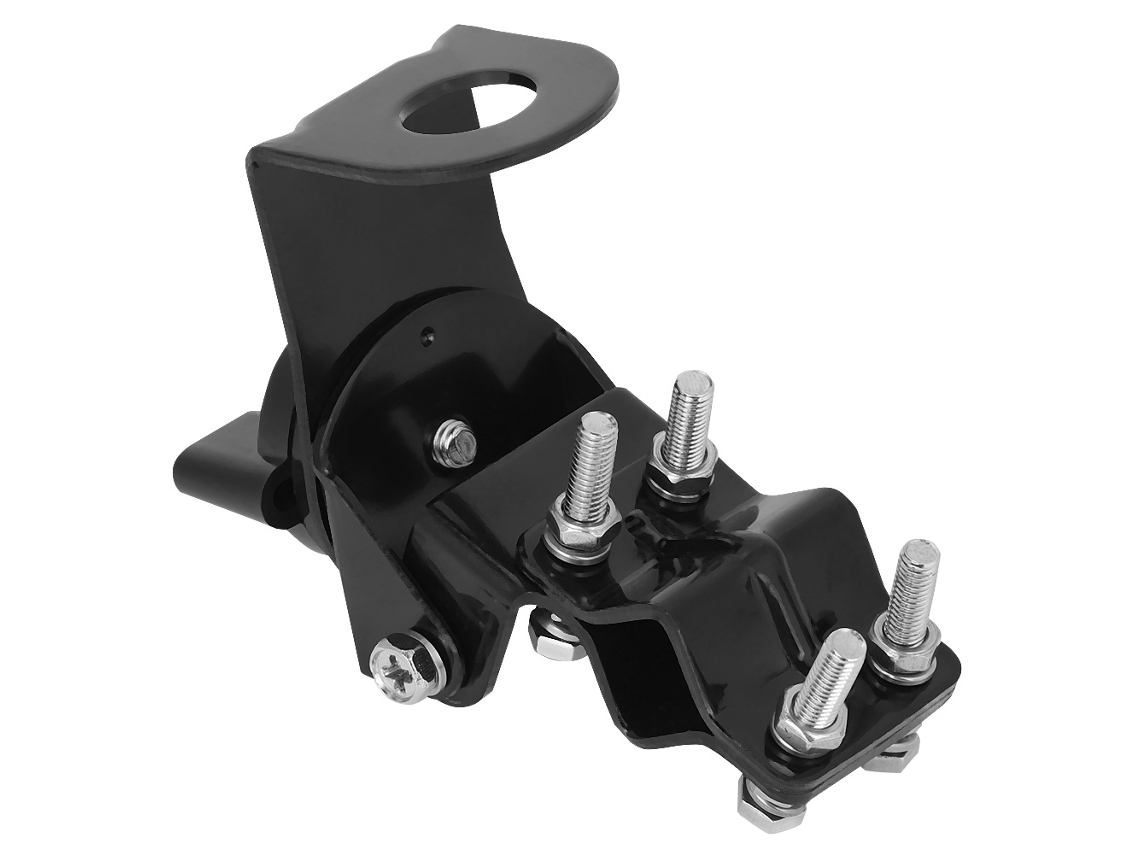 Soporte Para Antena De Coche Rb-46 De Acero Inoxidable: No Requiere Perforación, Incluye 4 Tornillos.