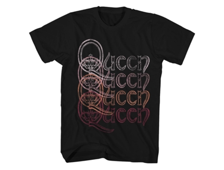 Camiseta ROCKINSTONE Queen Repetir Logo Camiseta ROCKINSTONE Queen (L)
