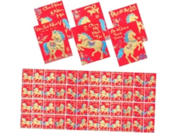 360 Sobres Rojos Para El Año Nuevo Chino, Año Del Caballo, Ideales Para Regalos De Fiesta Vietnamitas.