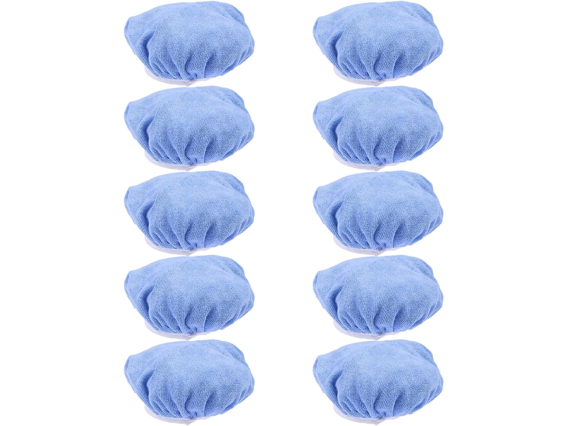 Lote De 10 Almohadillas De Microfibra De 23-25 Cm Compatibles Con Automóviles.