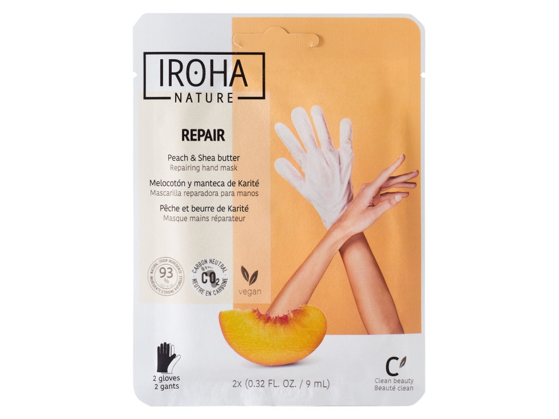Guantes IROHA NATURE Tratamiento Manos y Uñas