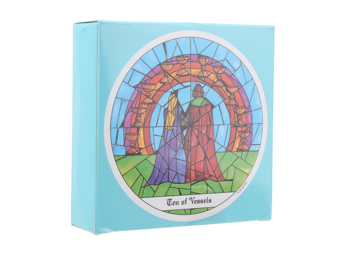 2026-baraja De Tarot Redonda Para Adivinación Y Juegos De Mesa Versión En Inglés Cartas Interactivas