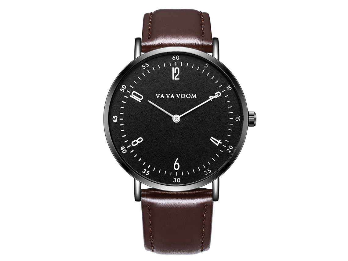 Reloj De Pulsera Para Hombre Vava Voom Moda Cuarzo Gentleman (4002-hk)