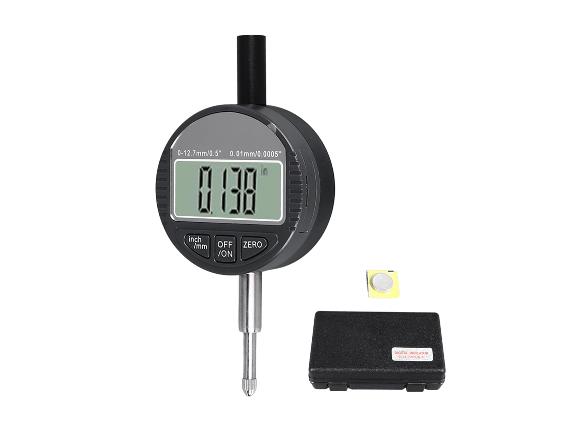 Indicador De Cuadrante Electrónico De Alta Precisión, Resolución De 0,01 Mm, Sonda De Carburo, Pantalla Digital.