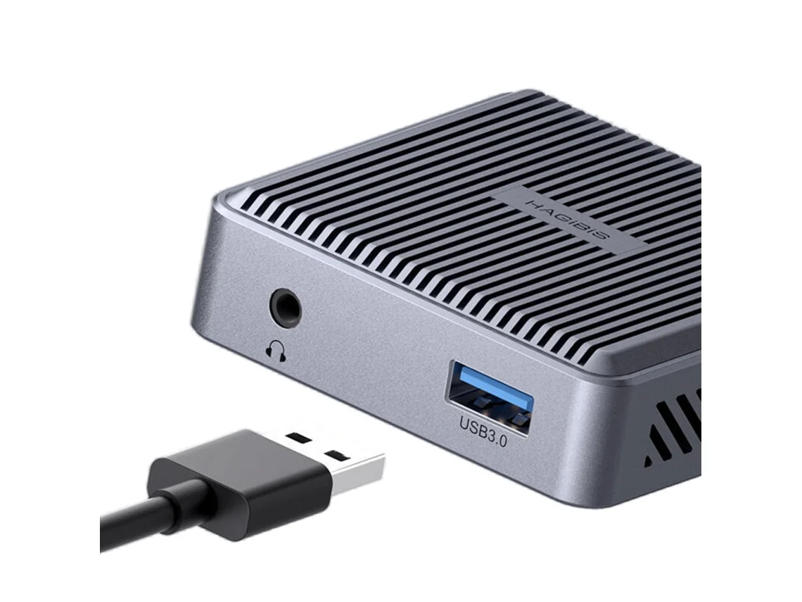 Tarjeta de captura de video Hagibis 4K HD con salida de bucle para grabación de juegos y transmisión en vivo a 1080p (ms2131)