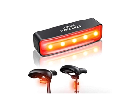 Luces traseras de bicicleta Luces traseras de bicicleta Led Luces traseras de bicicleta ultrabrillantes Se adaptan a cualquier ENZONS bi-negro