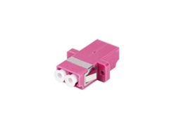 Adaptador De Fibra Óptica Lanberg Lc/upc Dúplex Om4