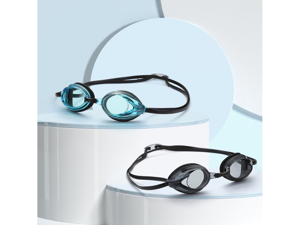 JILLIOPER Gafas de natación de competición con tecnología de vanguardia, correa de silicona con diseño ergonómico, hidrodinámicas y de perfil bajo para nadadore