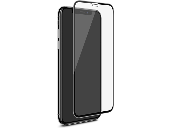 Protector Cristal Templado Apple iPhone XR 2018, 11 PURO Full Negro