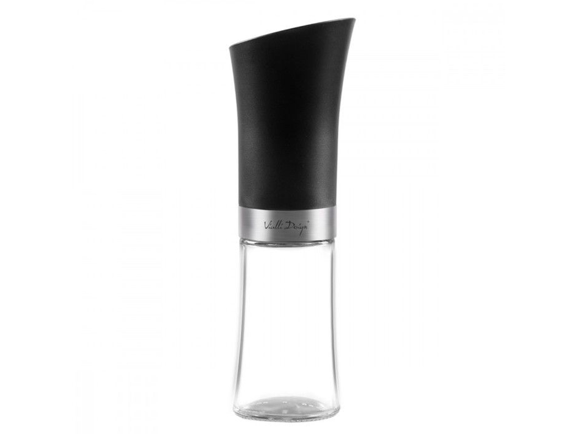 Molinillo de sal o pimienta eléctrico Livio VIALLI DESIGN Negro