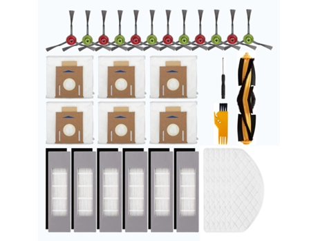 Acessórios de reposição para ecovacs deebot ozmo t8 max/t8 aivi/n8 pro