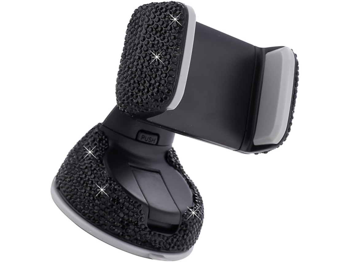Soporte Ajustable Compacto Y Brillante Para Teléfono Móvil De Coche
