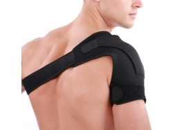 Hombrera Derecha De Poliéster Aerodinámico. Vendaje Deportivo Ajustable. Protector De Hombro, Apto Para El Ejercicio*.