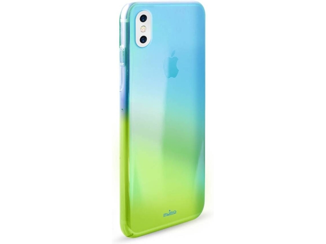 Carcasa iPhone X, XS PURO Hologram Azul