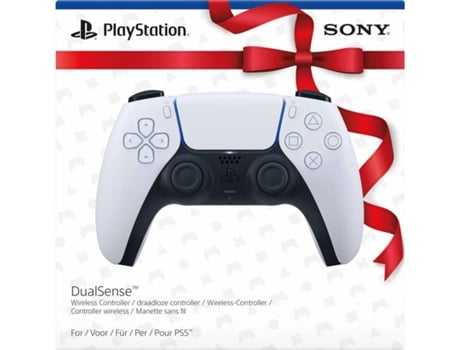 Mando inalámbrico SONY DualSense Xmas Edition (PS5 - Blanco)