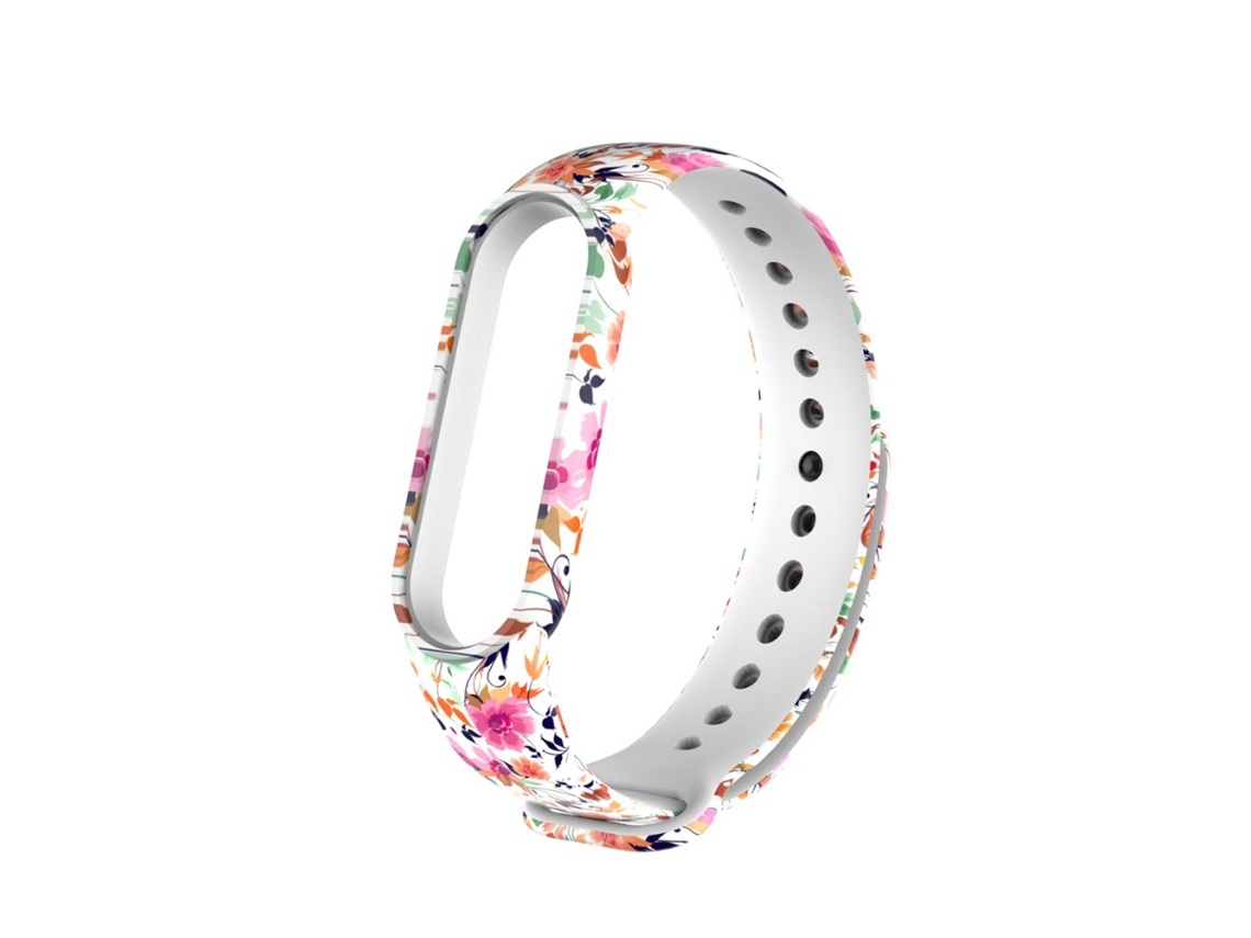 Cambiar La Correa (respirable, Patrón Pintado) Para Xiaomi Mi Band 5, Impresión De Silicona Personalizada