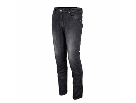 Pantalones Vaqueros para Hombre GMS (36x32 - Negro)