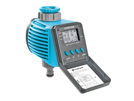 Temporizador de Agua Digital Programable Automático/Manual Para Manguera de Riego de Jardín
